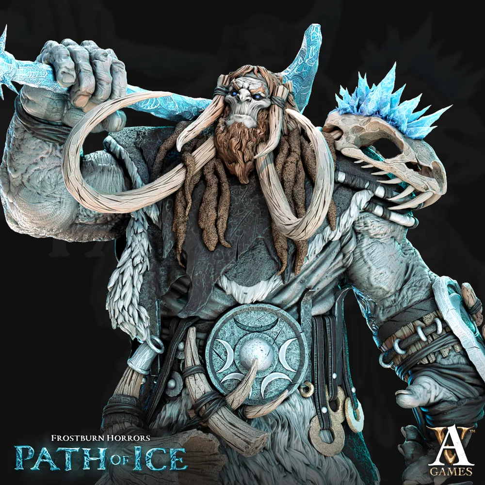 Frostburn Horrors - Path of Ice - Soturi - Herdlord of the Mammuti
