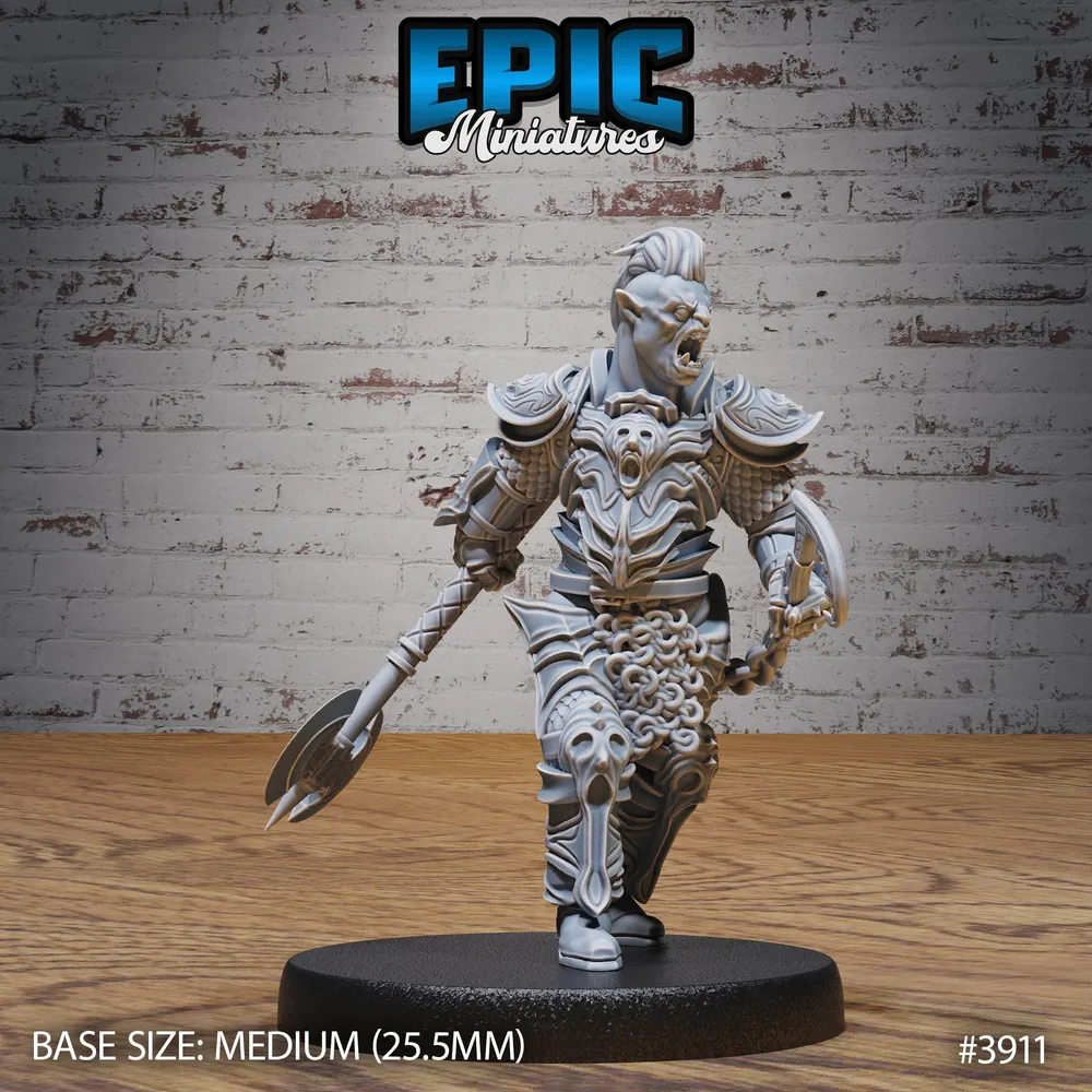 Black Guard Orc Walking