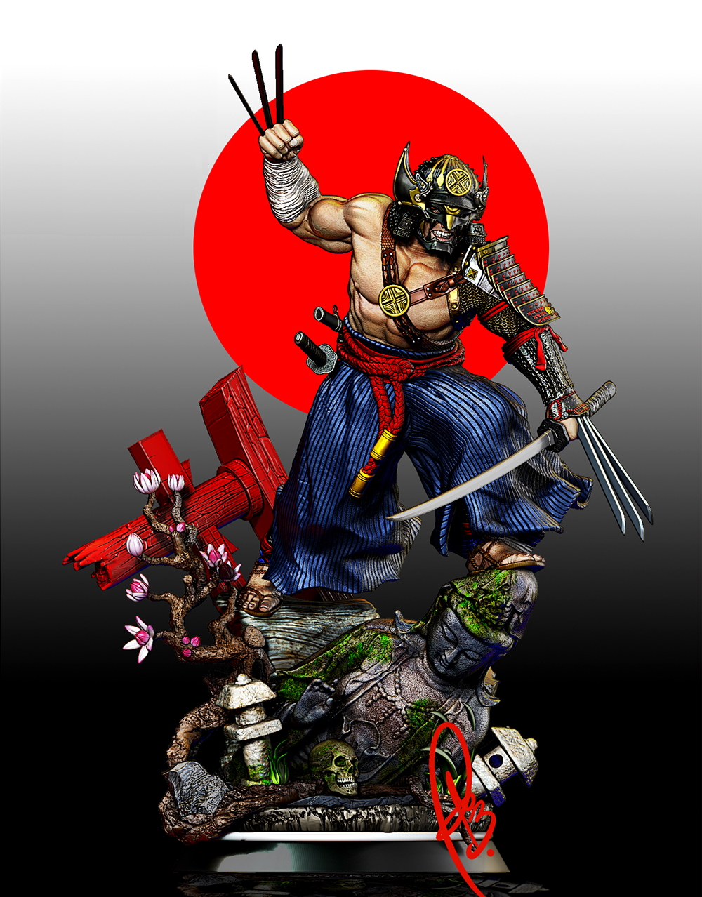 Wolverine Samurai