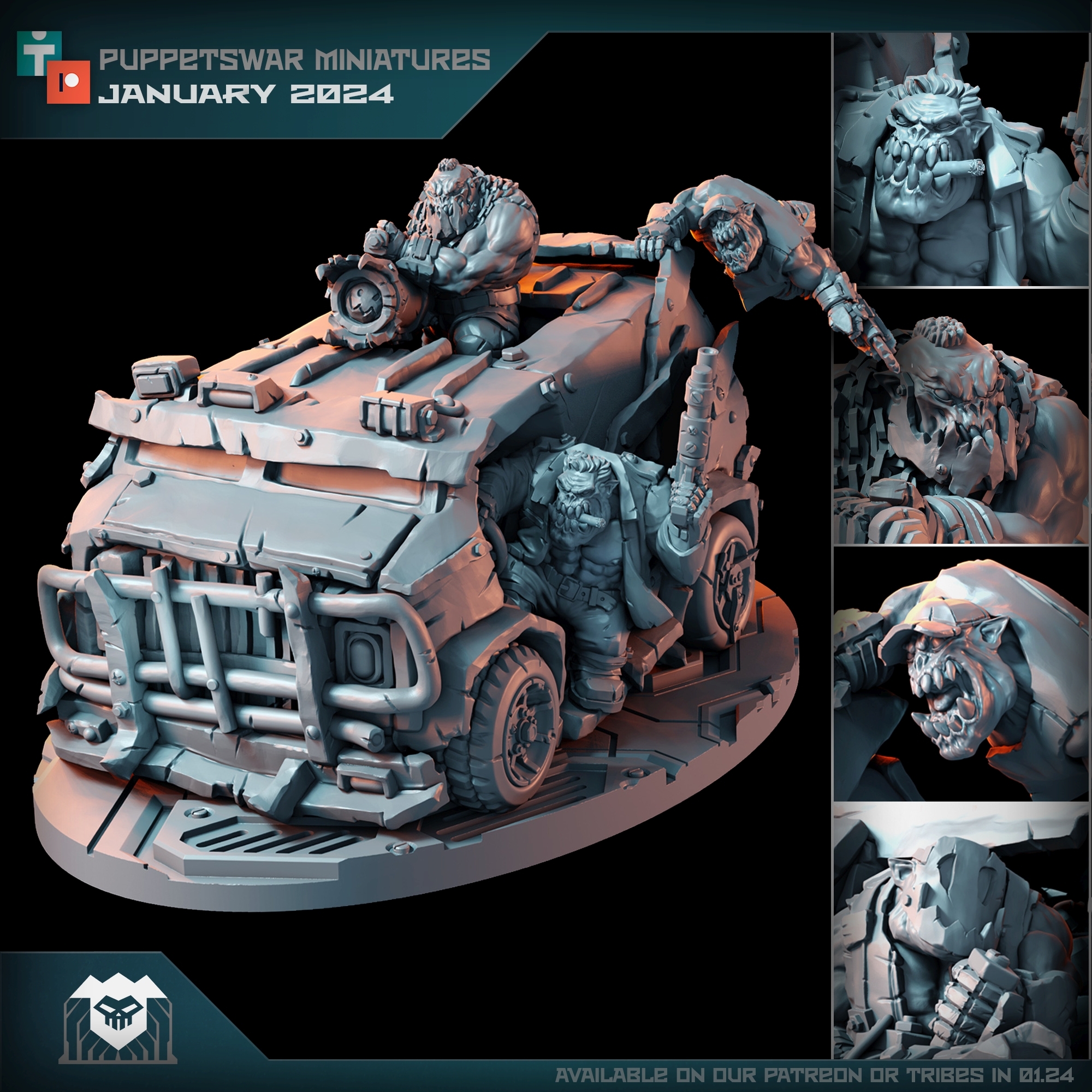 Orc Team Battle Van