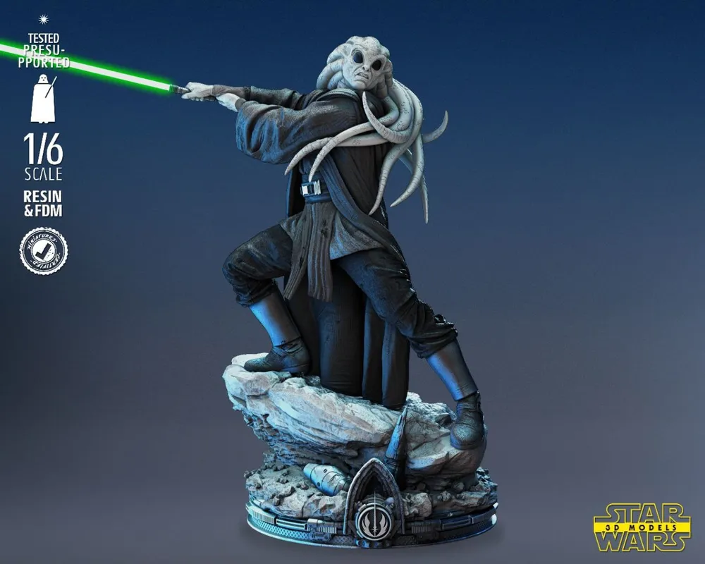 Kit Fisto Statue