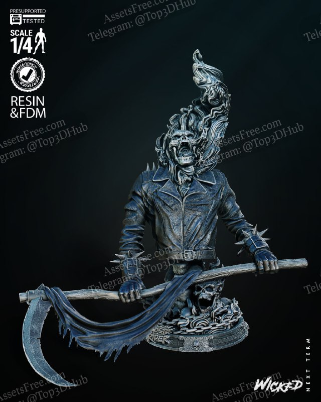 Ghost Rider 2024 Bust