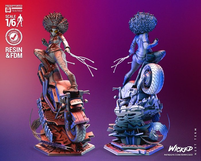 Spider Woman Statue